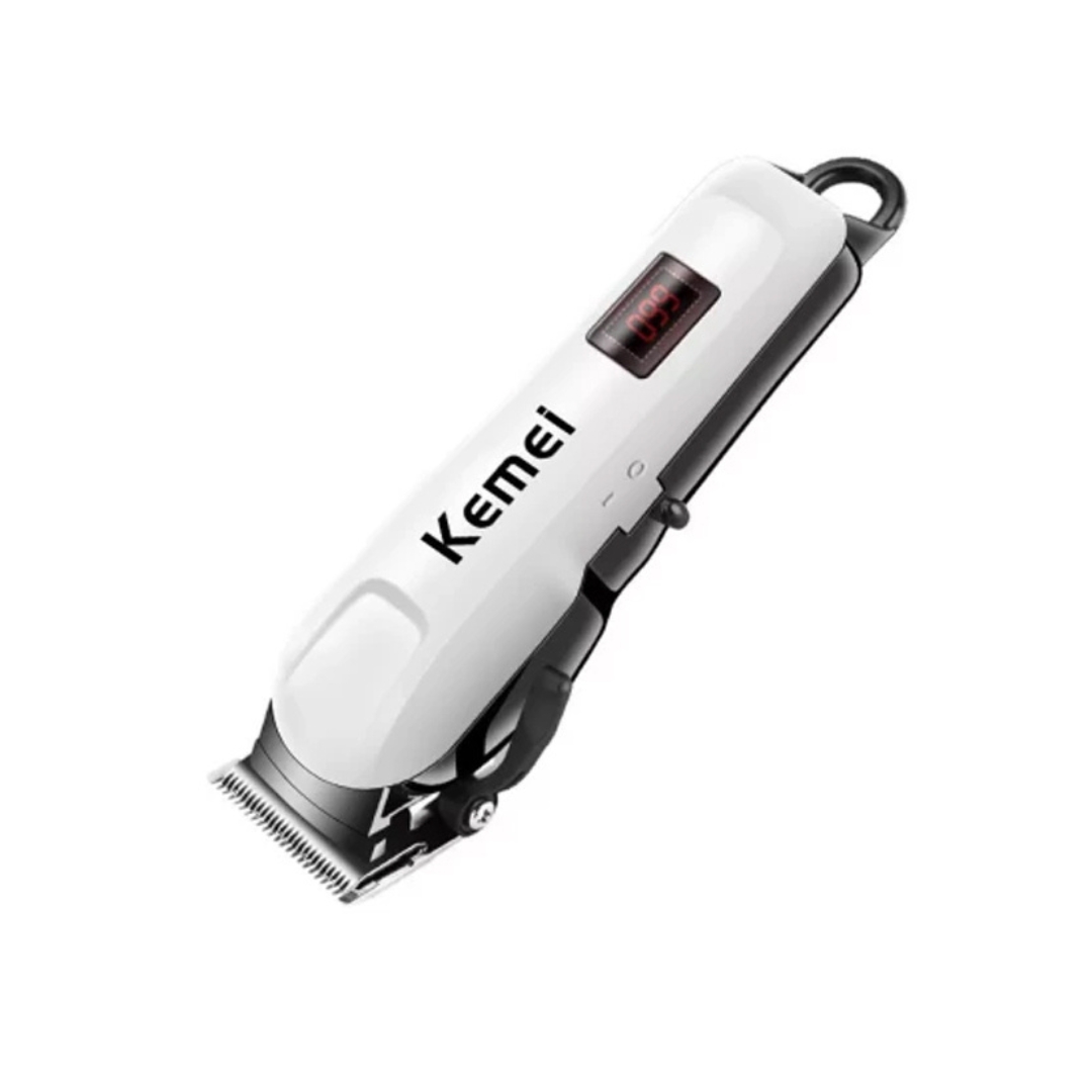 kemei-km-809a-rechargeable-digital-professional-hair-clipper-trimmer