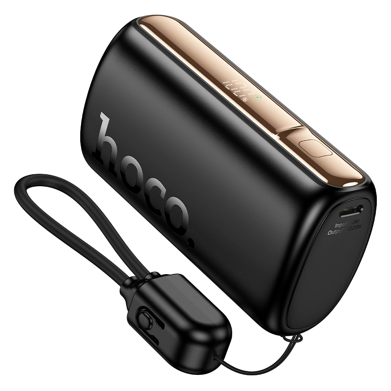 hoco-q50-victory-10000mah-pd20w-power-bank-with-built-in-usb-c-lightning-cable