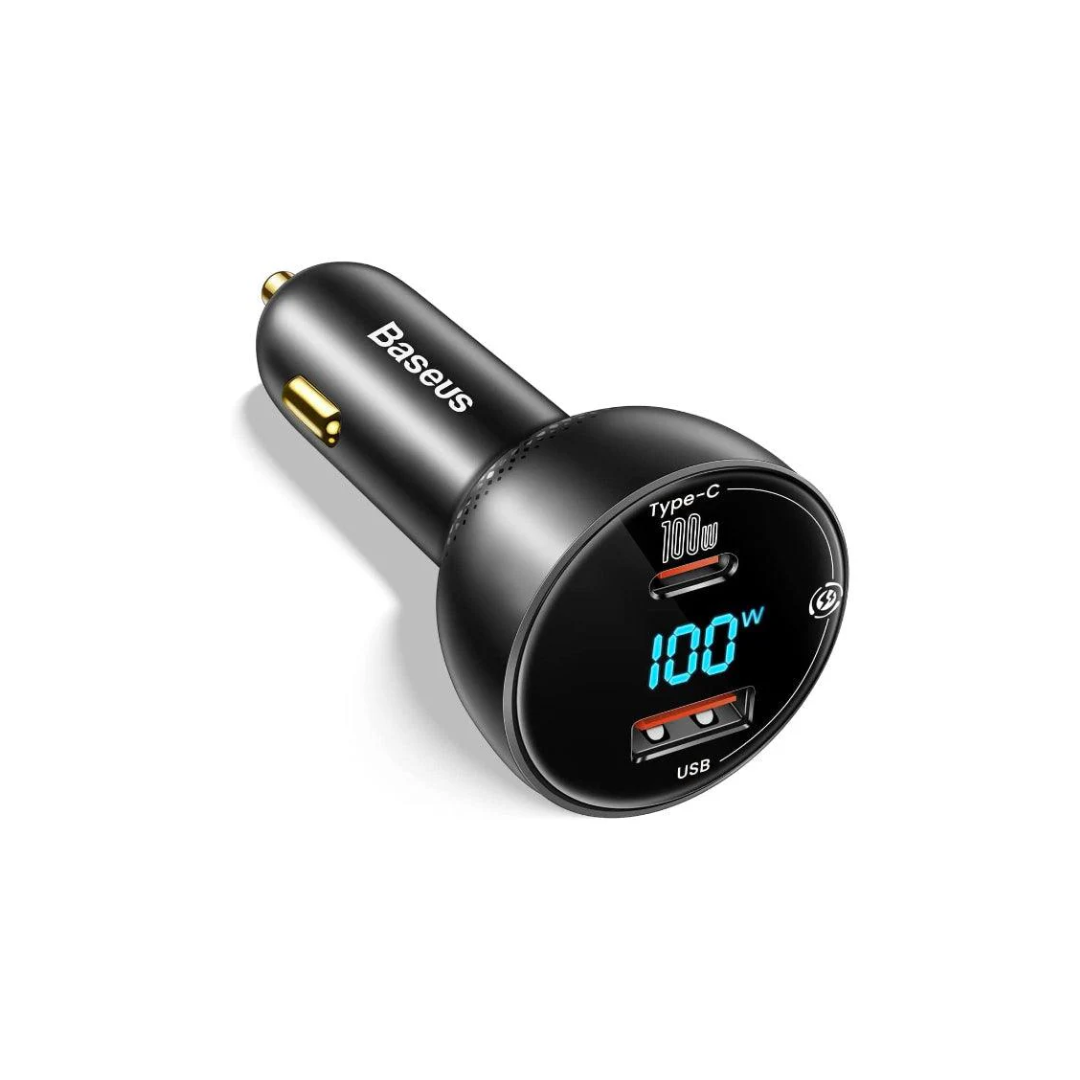 baseus-100w-car-charger-dual-port-usb-c-pd-qc-pps-fast-charging