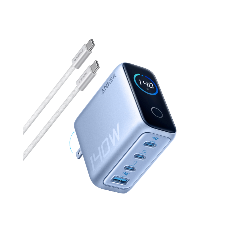 anker-zolo-b2697-140w-4-port-gan-pd-31-power-adapter-with-usb-c-cable