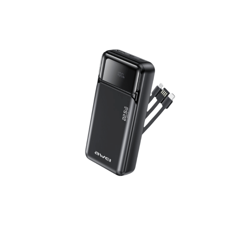 awei-pa93-225w-20000mah-fast-charging-power-bank-with-builtin-dual-cables