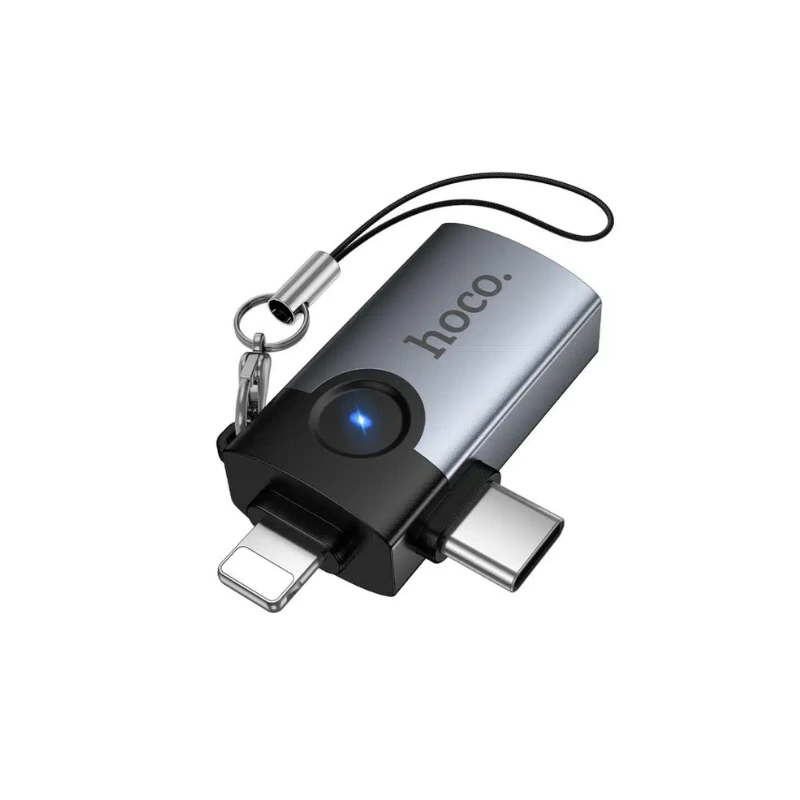 hoco-ua46d-2-in-1-otg-lightning-type-c-to-usb-converter-1