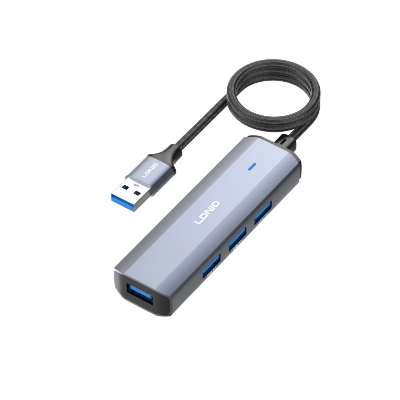 ldnio-ds-114u-4-in-1-12m-usb-hub-1