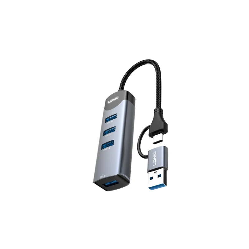 ldnio-ds-134uc-4-in-1-ac-dual-mode-usb-hub-1