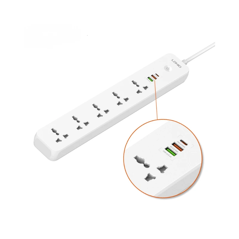 ldnio-sc5319-2m-5-ac-3-usb-multi-socket-power-extender