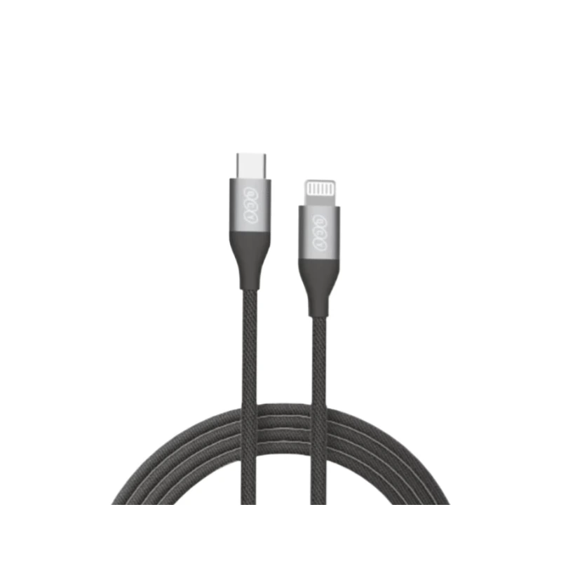 qcy-dc23-27w-type-c-to-lightning-braided-cable